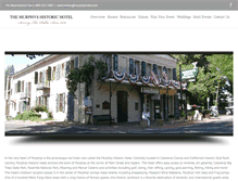 Tablet Screenshot of murphyshotel.com